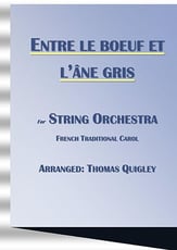 Entre le boeuf et l'ane gris Orchestra sheet music cover